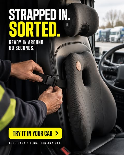 Baron Comfort Pack | HGV Seat Support & Massage UK