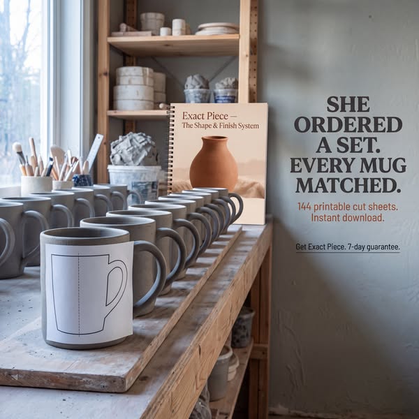 Every pot is a flat shape before it is a pot.