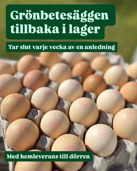 Grönbetesägg