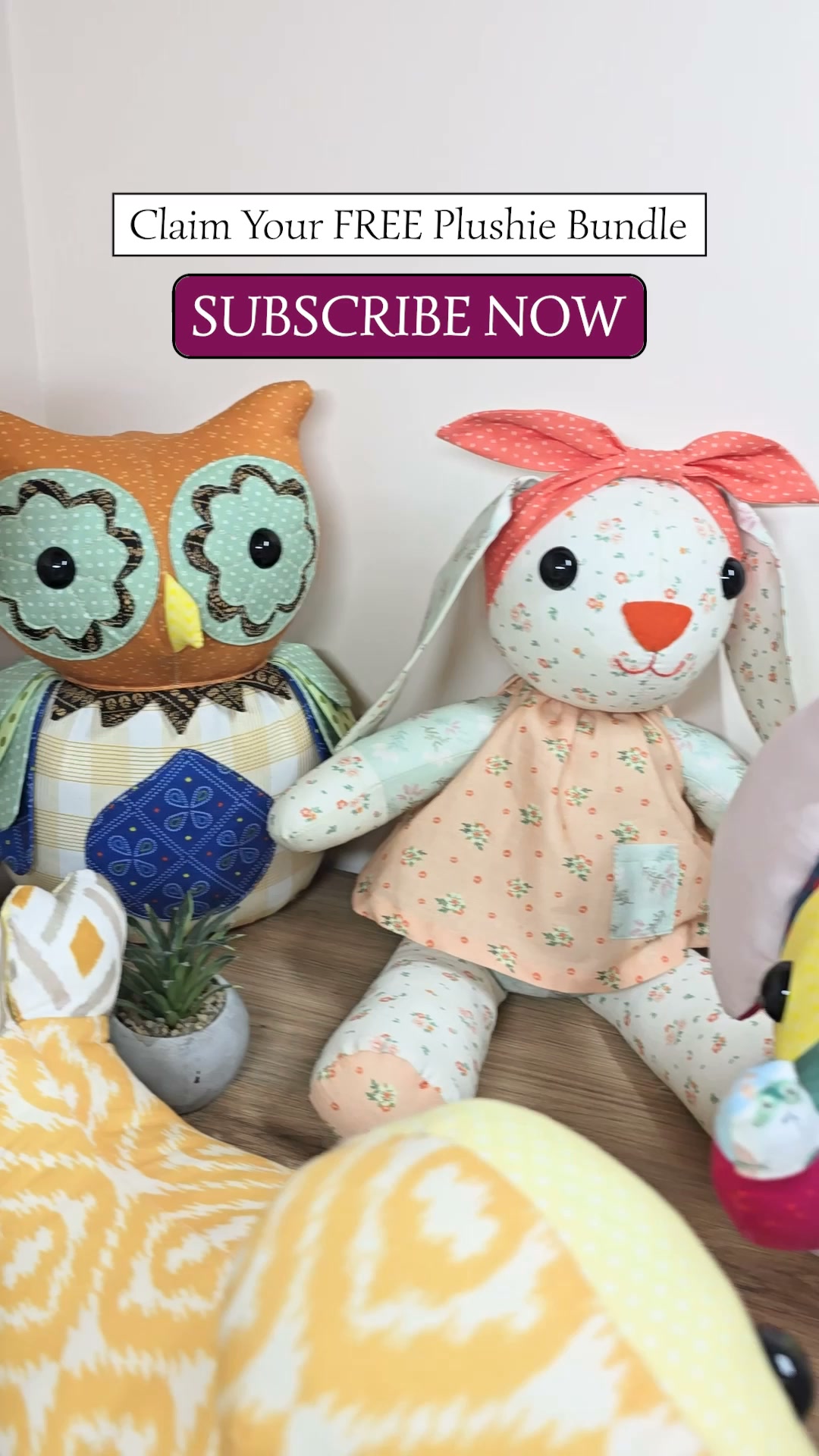 14 Free Plushie Patterns Await