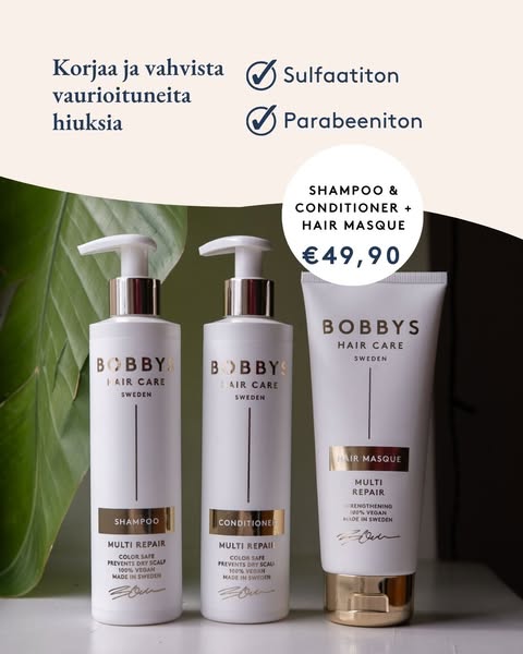 Vahvista hiuksiasi tänään