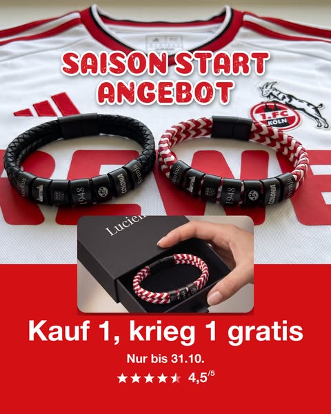 Kauf 1, krieg 1 gratis