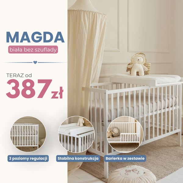 Sprawdź łóżeczko MAGDA