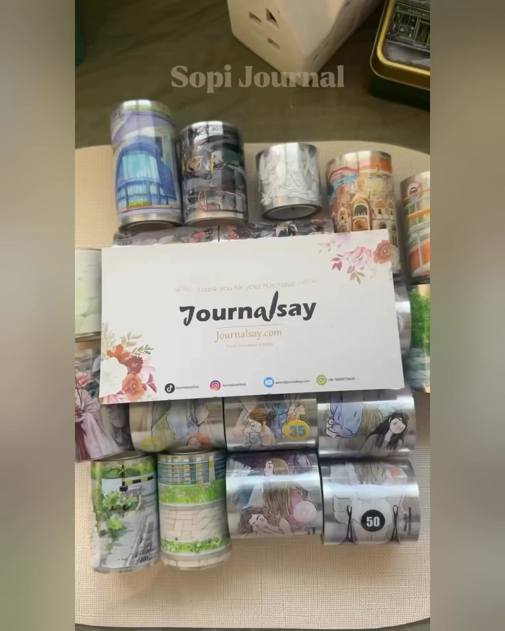 Journalsay-Designed Supplies