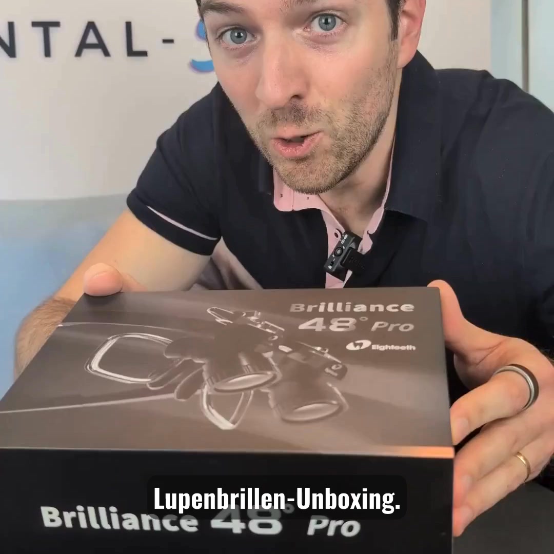 Ergo-Lupenbrille mit Lichtsystem