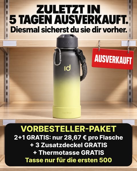 Zuletzt in 5 Tagen weg