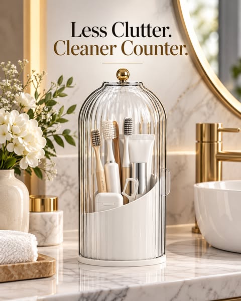 Less Clutter. Cleaner Counter.