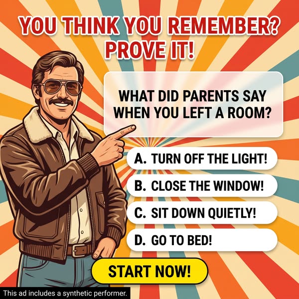 70s Parent Sayings Quiz