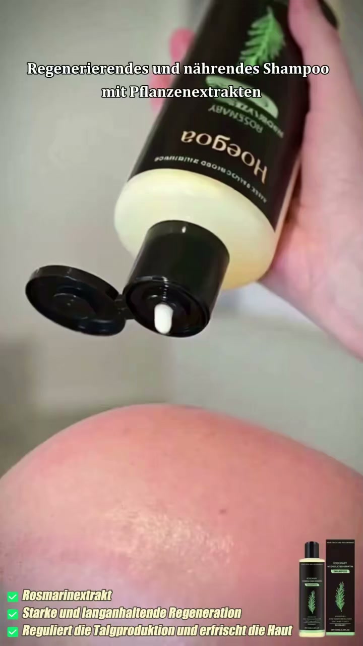 Pflanzenextrakt-Pflegeshampoo – Beste Ergebnisse bei wenig Haar