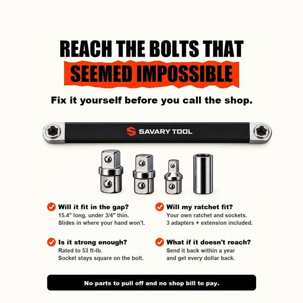 The bolt you can see but can't reach