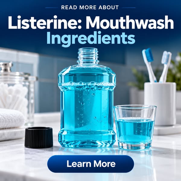 A Guide to Listerine Mouthwash Ingredients