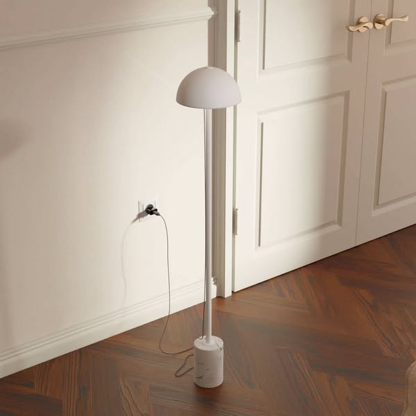 LUMIÈRE Design Aurora batterij vloerlamp, buiten LED vloerlamp IP54, draadloos met batterij