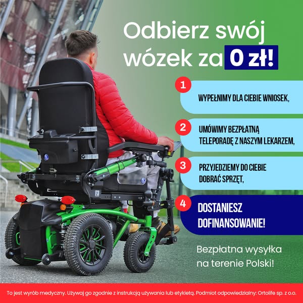 Odbierz darmowy sprzęt dla niepełnosprawnych