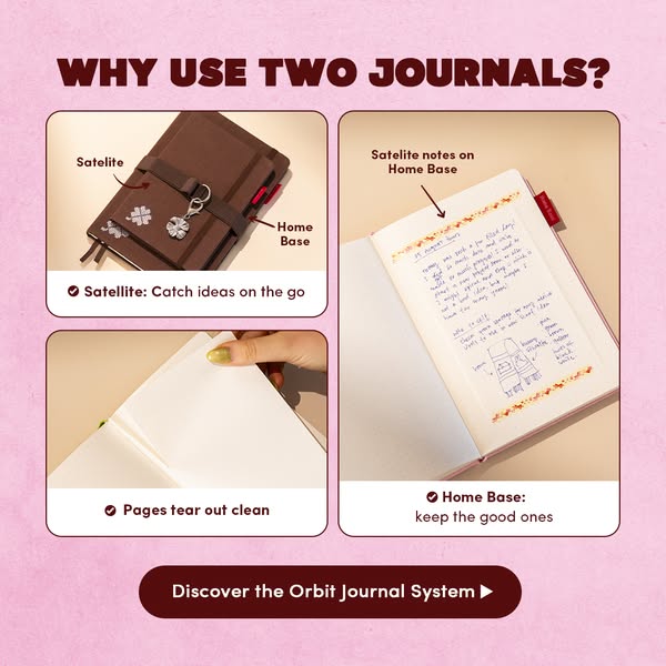 Orbit Journals: Satellite + Home Base