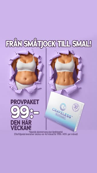Gå ner i vikt med Craveless
