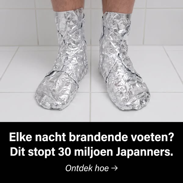 Eindelijk geen brandende voeten meer?