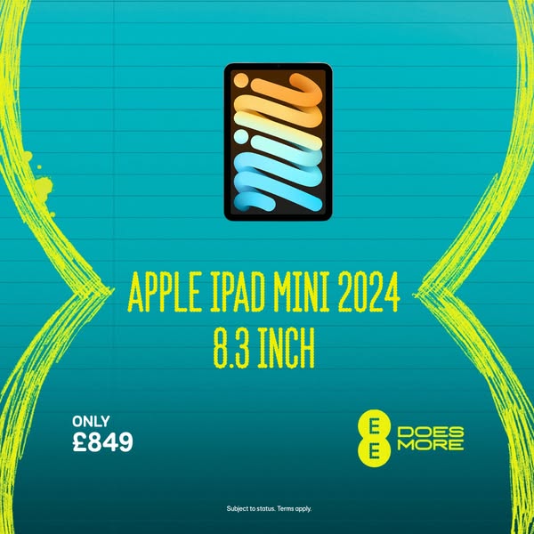 Apple iPad Mini 2024 8.3 inch, SIM-free