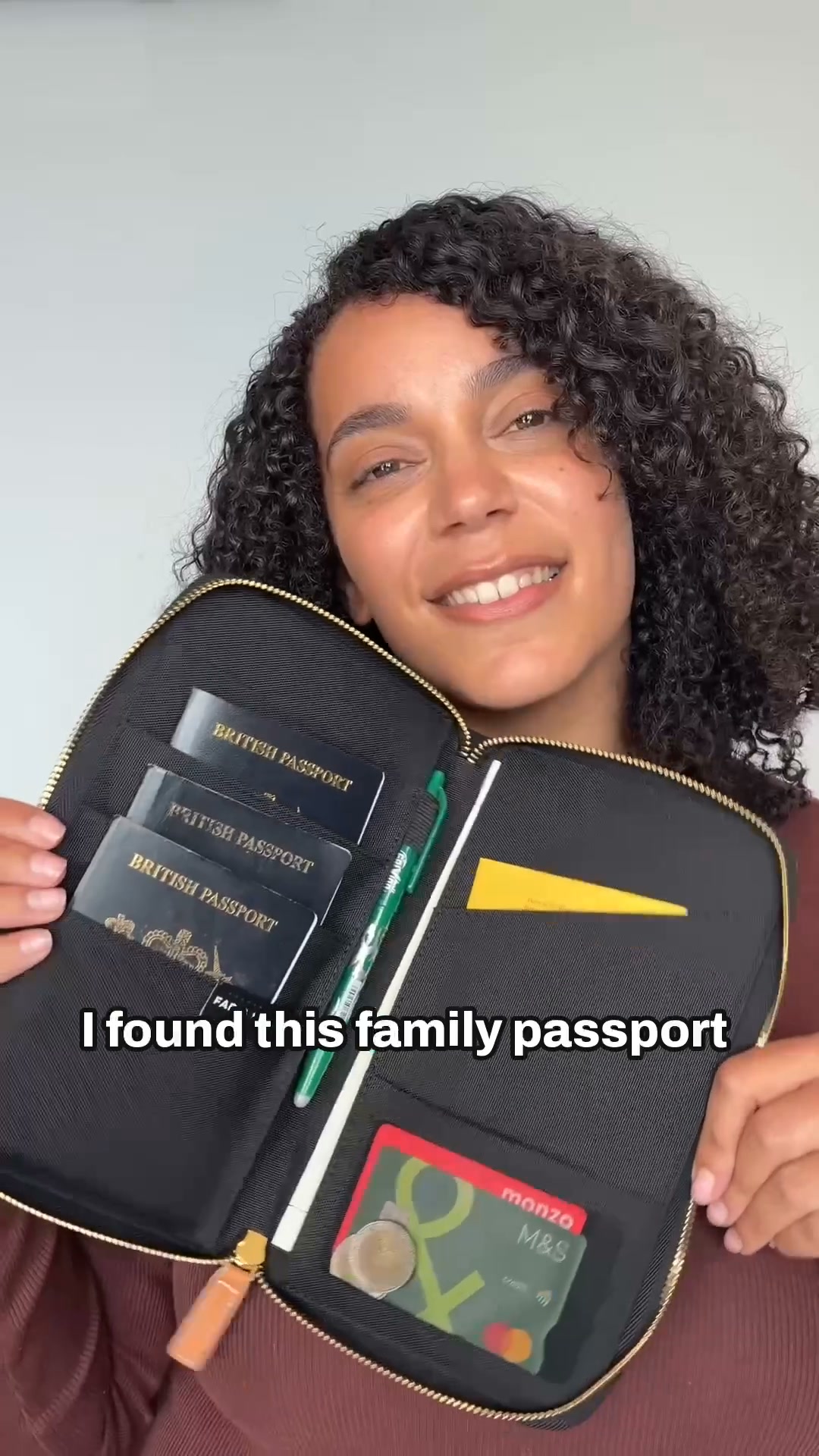 Family Passport Holder