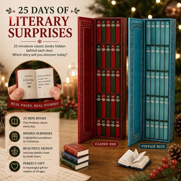 25 Days. 25 Tiny Books.