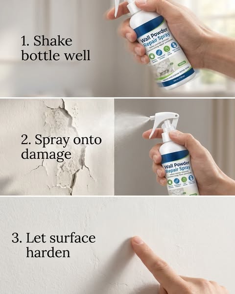 Wall Powder Repair Spray Surface Hardener