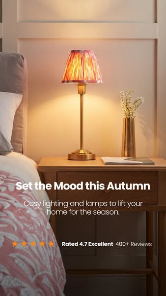 Shop Table & Floor Lamps