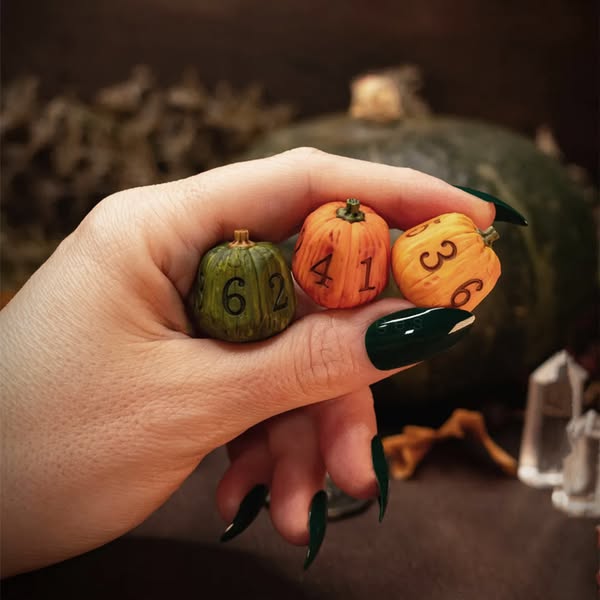 Pumpkin Dice D6