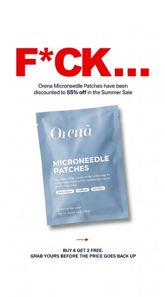 F*CK... 55% off Orena Patches
