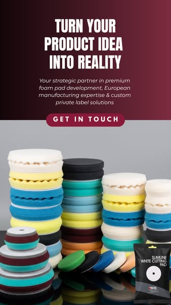 Build a polishing pad range under your own brand.