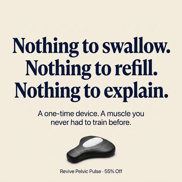 Nothing to swallow. Nothing to refill.