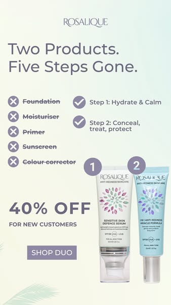 SPF That Works with Redness – SAVE 40%