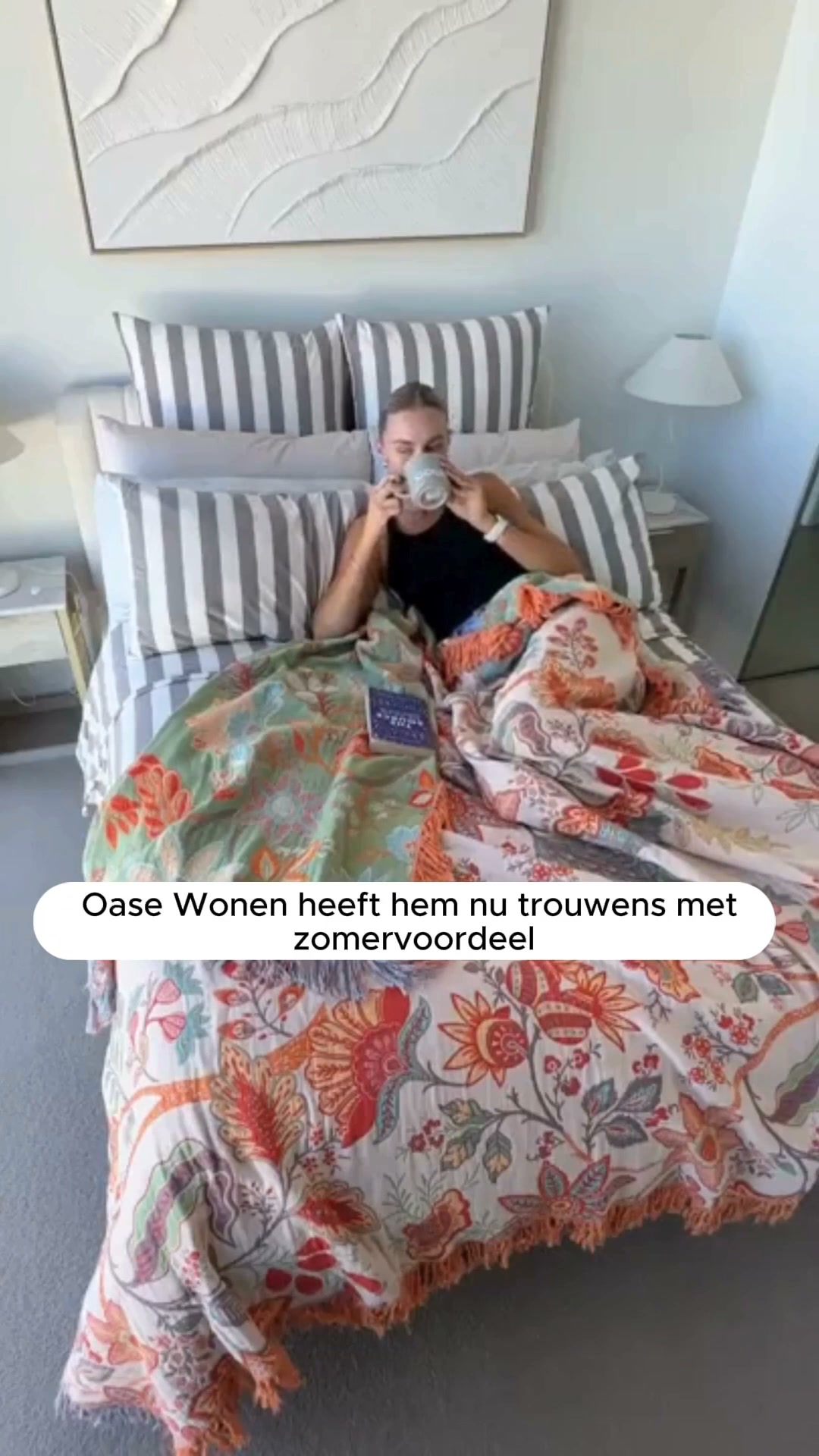 Boho katoenen deken