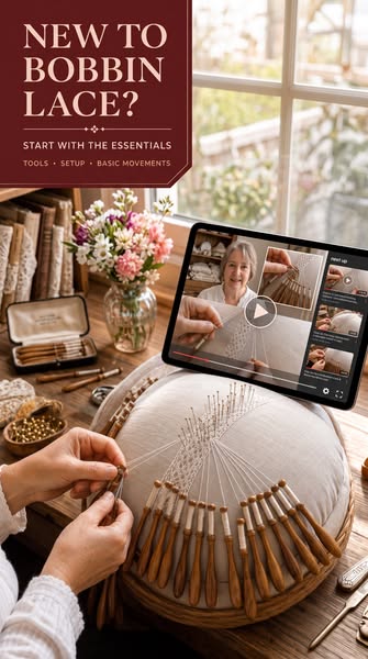 New to Bobbin Lace? Start Here