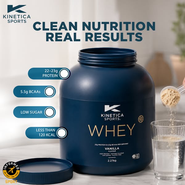 Kinetica Sports Whey Protein - Trusted By Elite Athletes