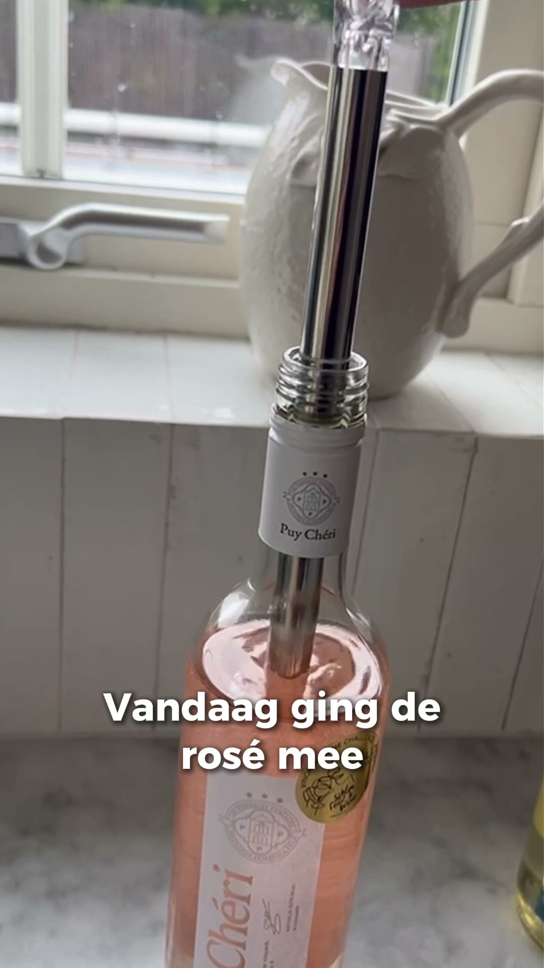 Spontaan het park in, rosé toch ijskoud