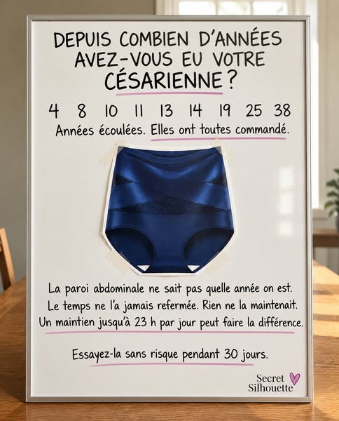 Lisez ceci si vous avez eu une césarienne.