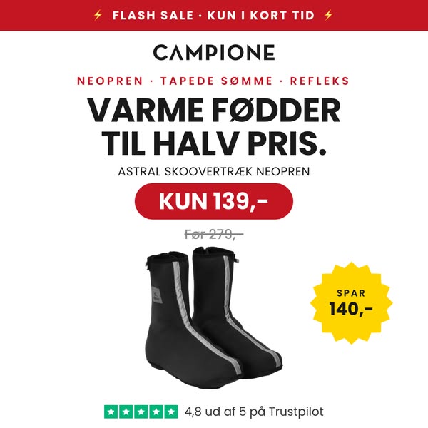 Flash sale: Neopren-skoovertræk for 139