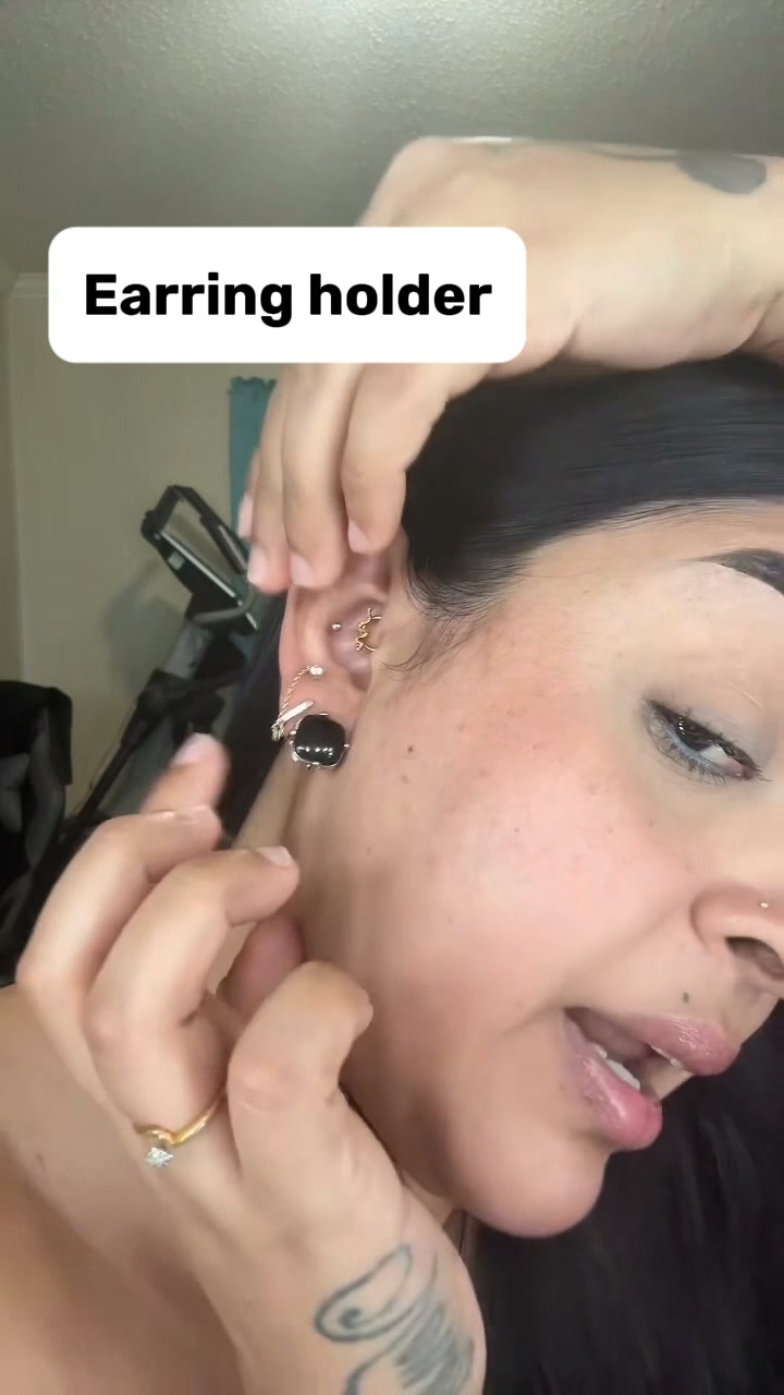 Plated Lobe Lifters for Heavy Earrings for Women - Earring Backs for Droopy Ears