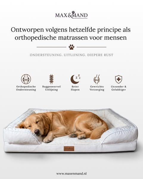 Orthopedisch comfort voor jouw hond