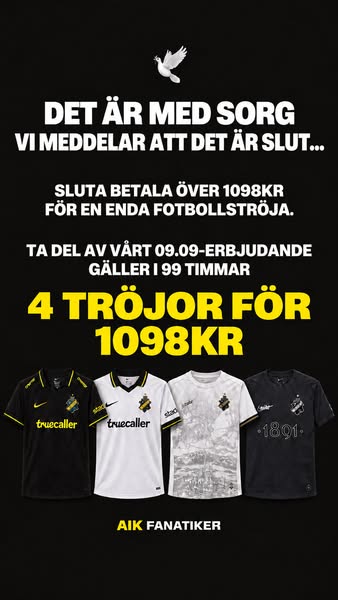 4 tröjor för 1098 kr