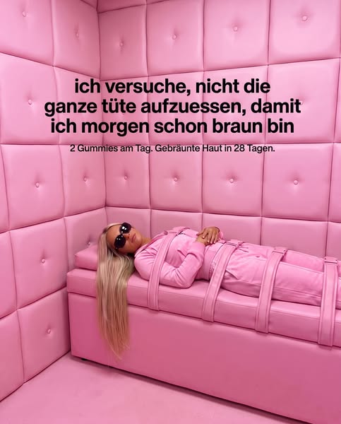 Von blass zu gebräunt in nur 28 Tagen!