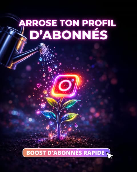 Arrose ton profil