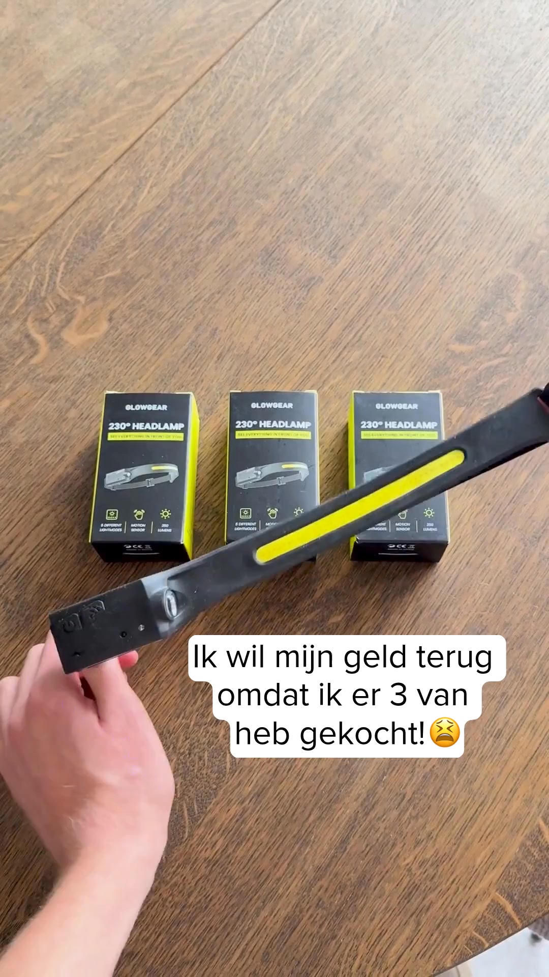 #1 beoordeelde hoofdlamp, drie jaar op rij!