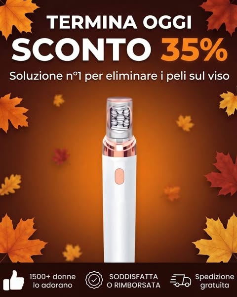 35% SCONTO + SPEDIZIONE GRATUITA