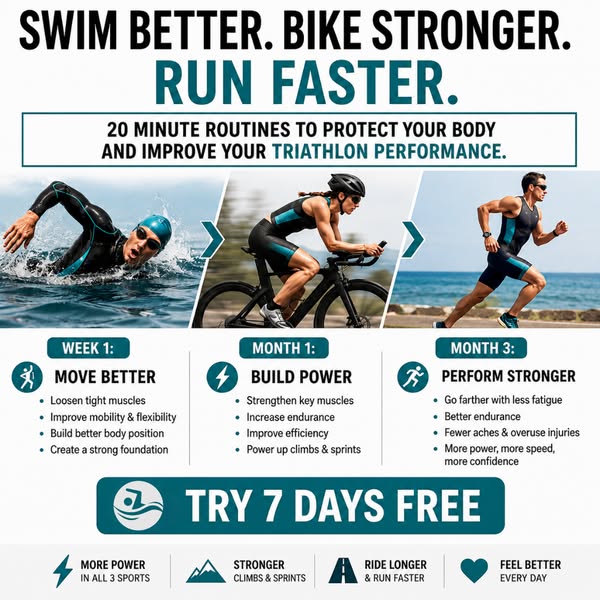 Targeted Stretching & Strength Training (For Triathletes)