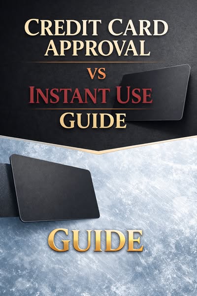 Credit Card Approval vs Instant Use Guide