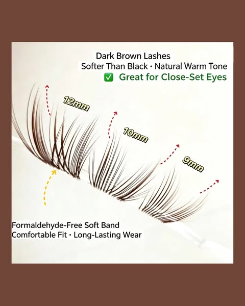 "Game changer! No glue, no damage, just perfect lashes in seconds."�