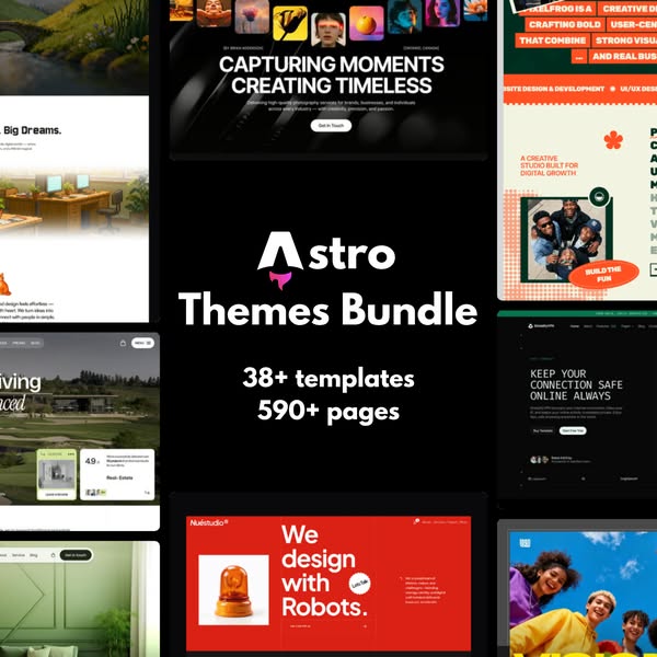 38+ astro themes bundle