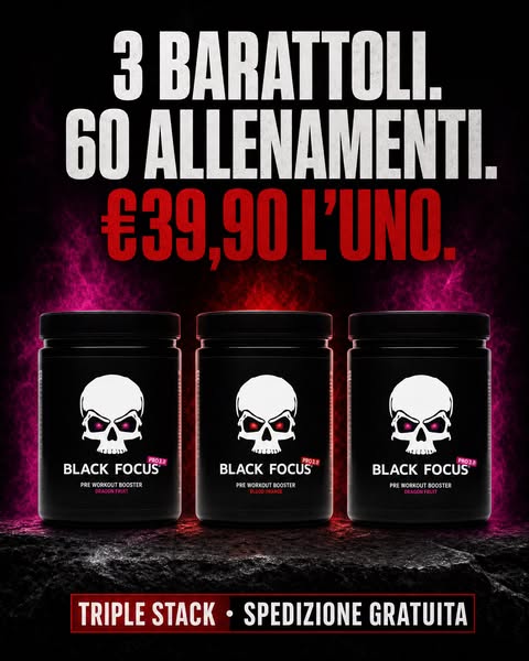 3 barattoli a €39,90 l'uno