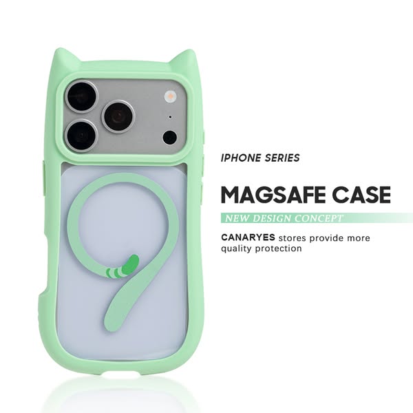 iPhone Cat-Ear MagSafe Case