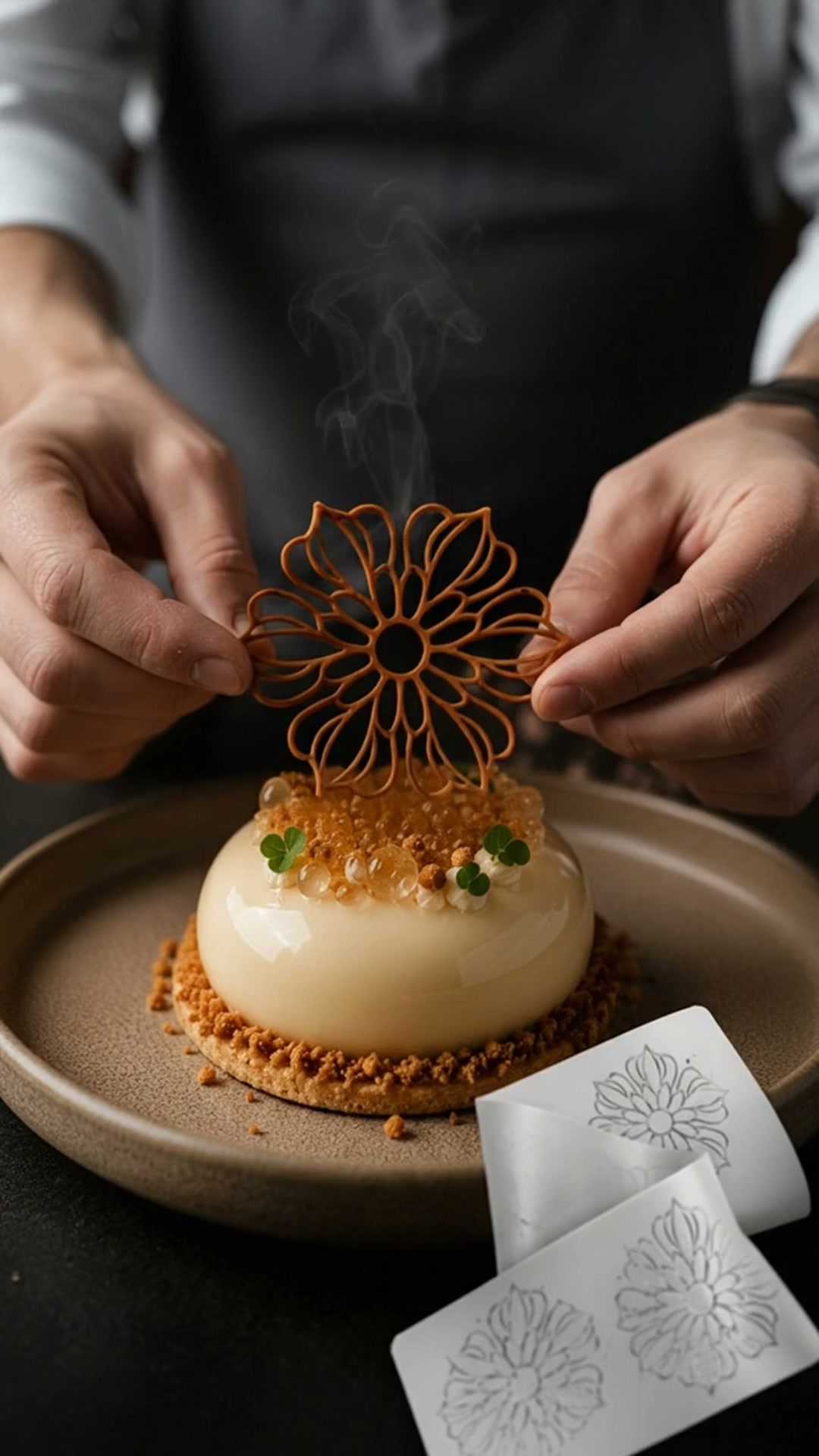 Tuille molds! Free PDF with recipes!!